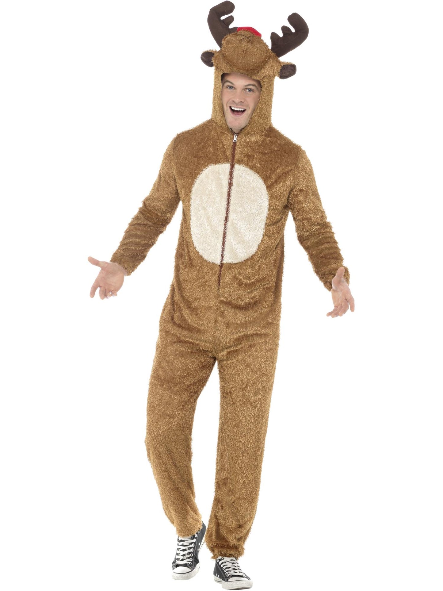 Smiffys ANIMAL Reindeer Costume, Brown CS für Unisex