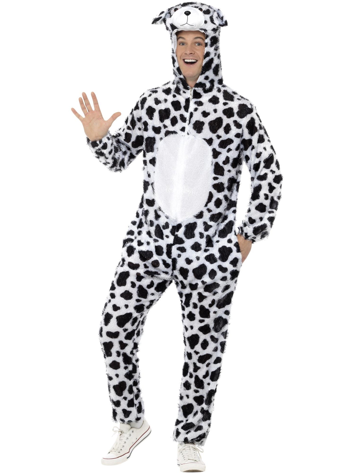 Smiffys DOG Dalmatian Costume, Black & White CS für Unisex