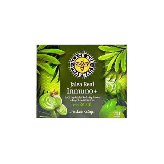 BLACK BEE BLACK BEE Jalea Real Inmuno 20 Ampullen Nahrungsergänzung Kosmetik