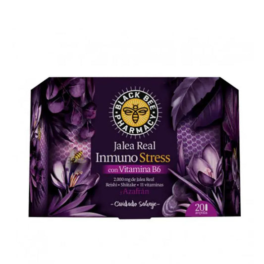BLACK BEE BLACK BEE Gelée Royale Immuno Stress 20 Fläschchen Kosmetikpflege