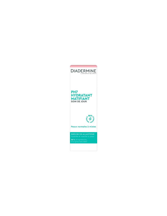 DIADERMINE DIADERMINE Ph7 Mattierende Tagescreme 50 ml Creme zur Feuchtigkeitspflege Kosmetik
