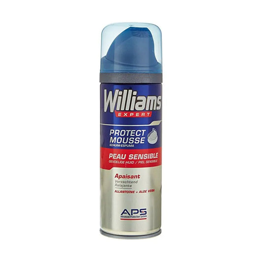 WILLIAMS EXPERT WILLIAMS EXPERT Rasierschaum Sensitive Skin 200 ml für empfindliche Haut Kosmetik