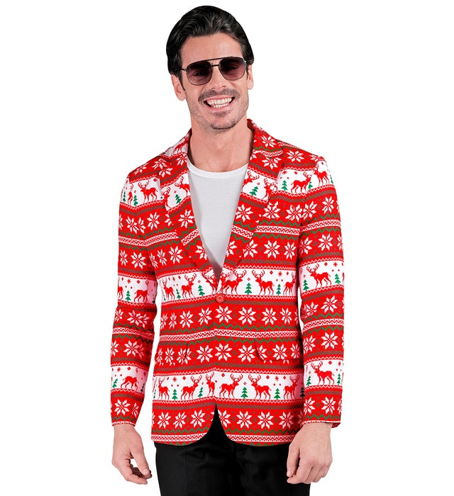 Festliches Weihnachts- und Fasnachtsjackett in modernem Design