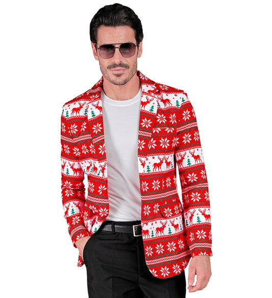 Festliches Weihnachts- und Fasnachtsjackett in modernem Design