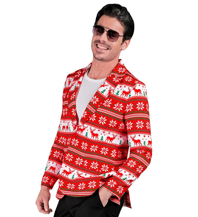 Festliches Weihnachts- und Fasnachtsjackett in modernem Design