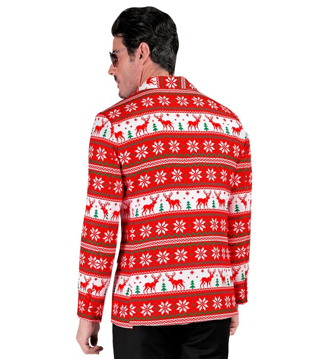 Festliches Weihnachts- und Fasnachtsjackett in modernem Design
