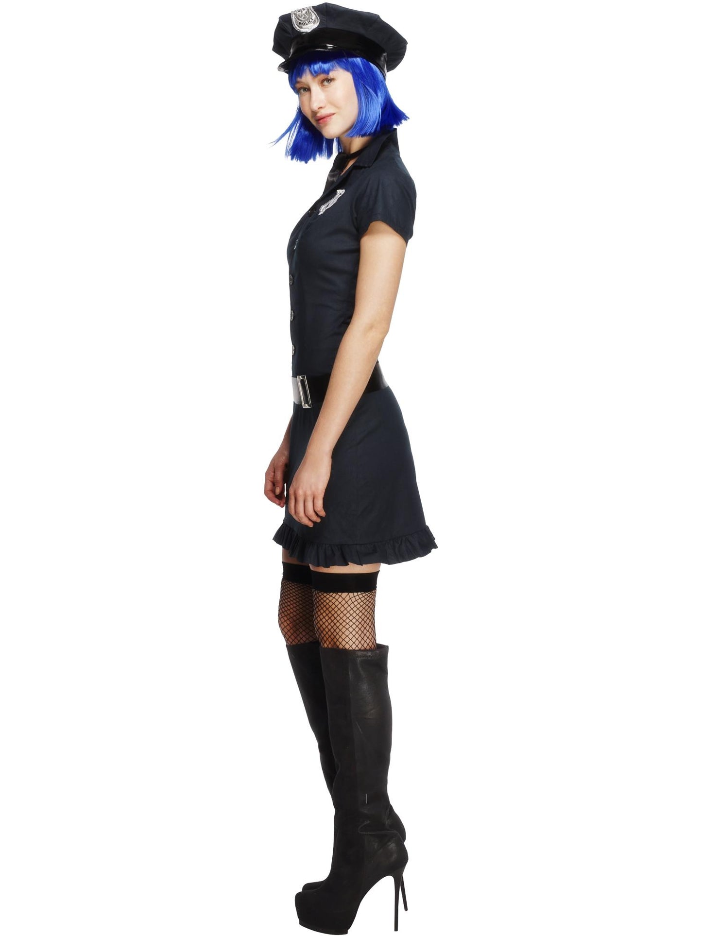 Smiffys COPS&ROBS Fever Naughty Cop, Black CS für Damen