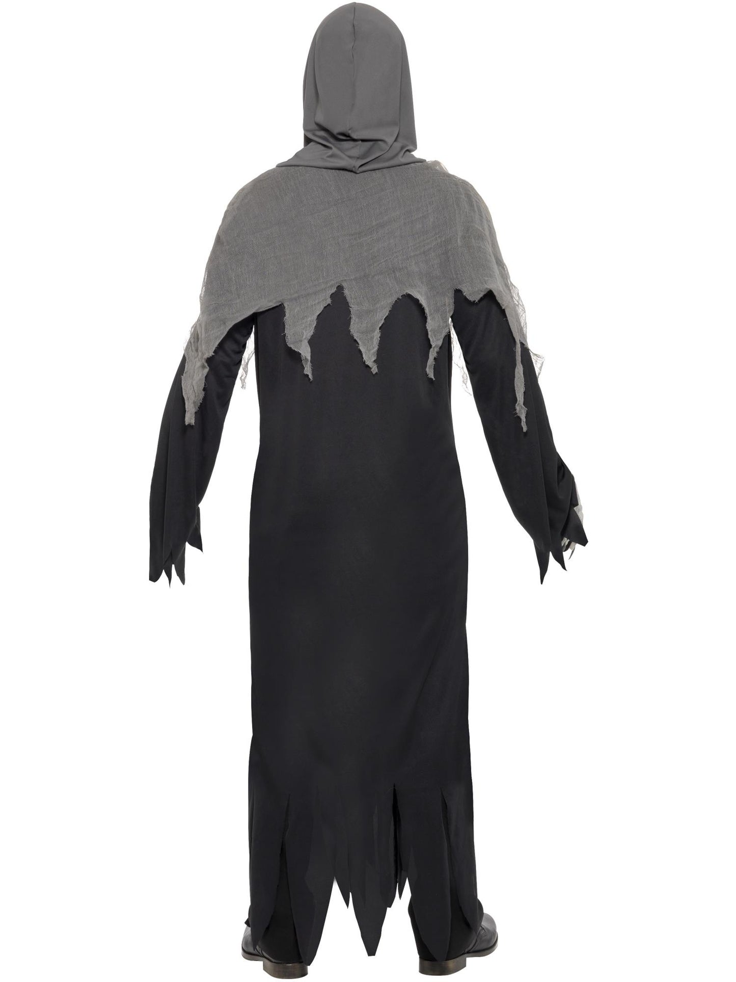 Smiffys GREAPGDIG Grim Reaper Robe Costume, Black CS für Unisex