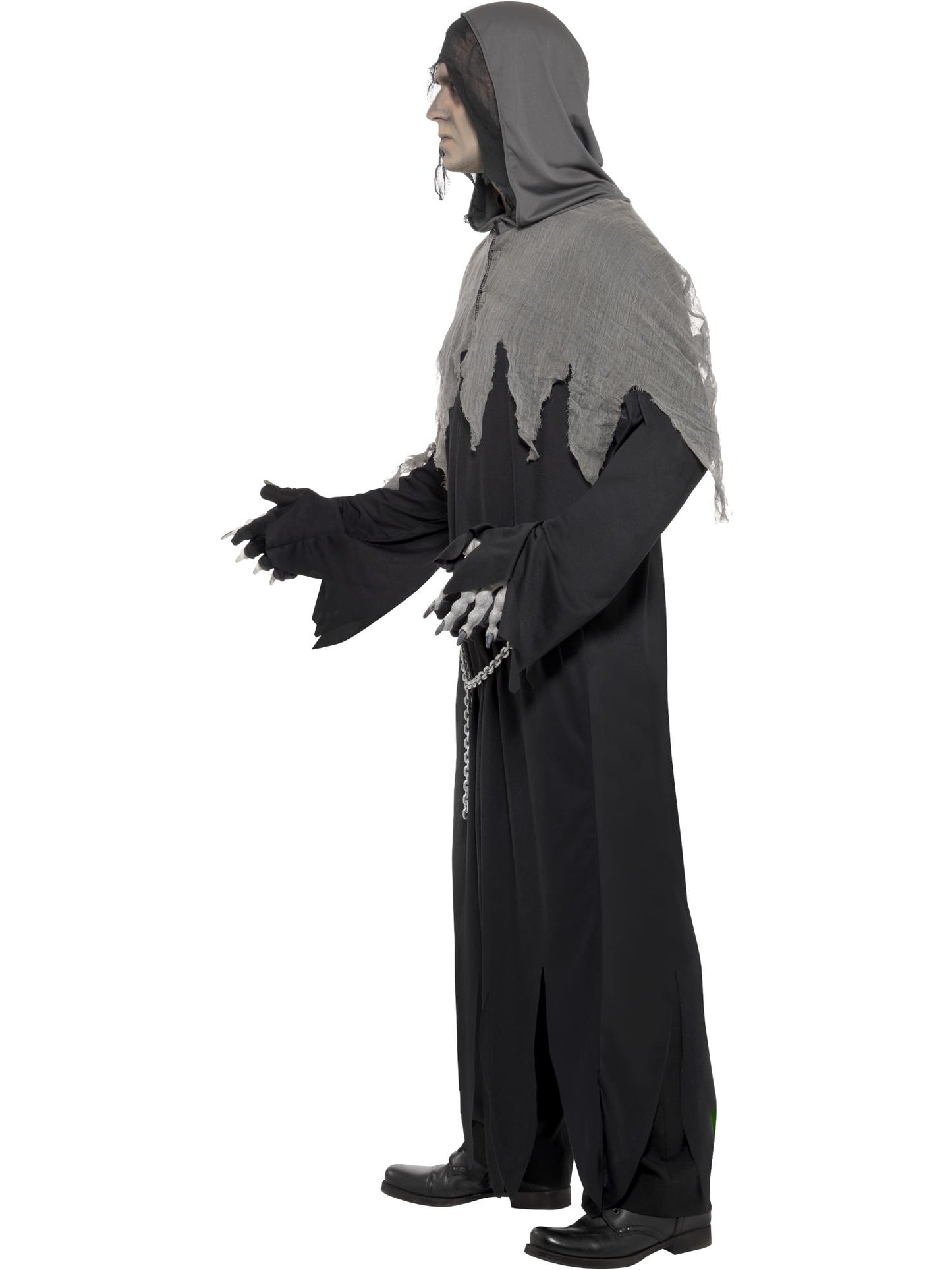Smiffys GREAPGDIG Grim Reaper Robe Costume, Black CS für Unisex