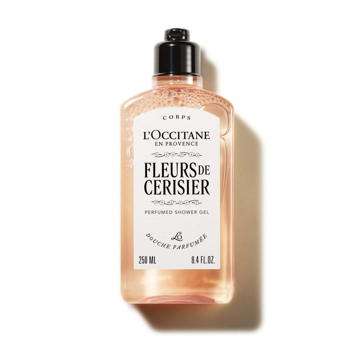L'Occitane en Provence, Fleurs De Cerisier, Cleansing & Softening, Duschgel, Alle Hauttypen, 250 ml