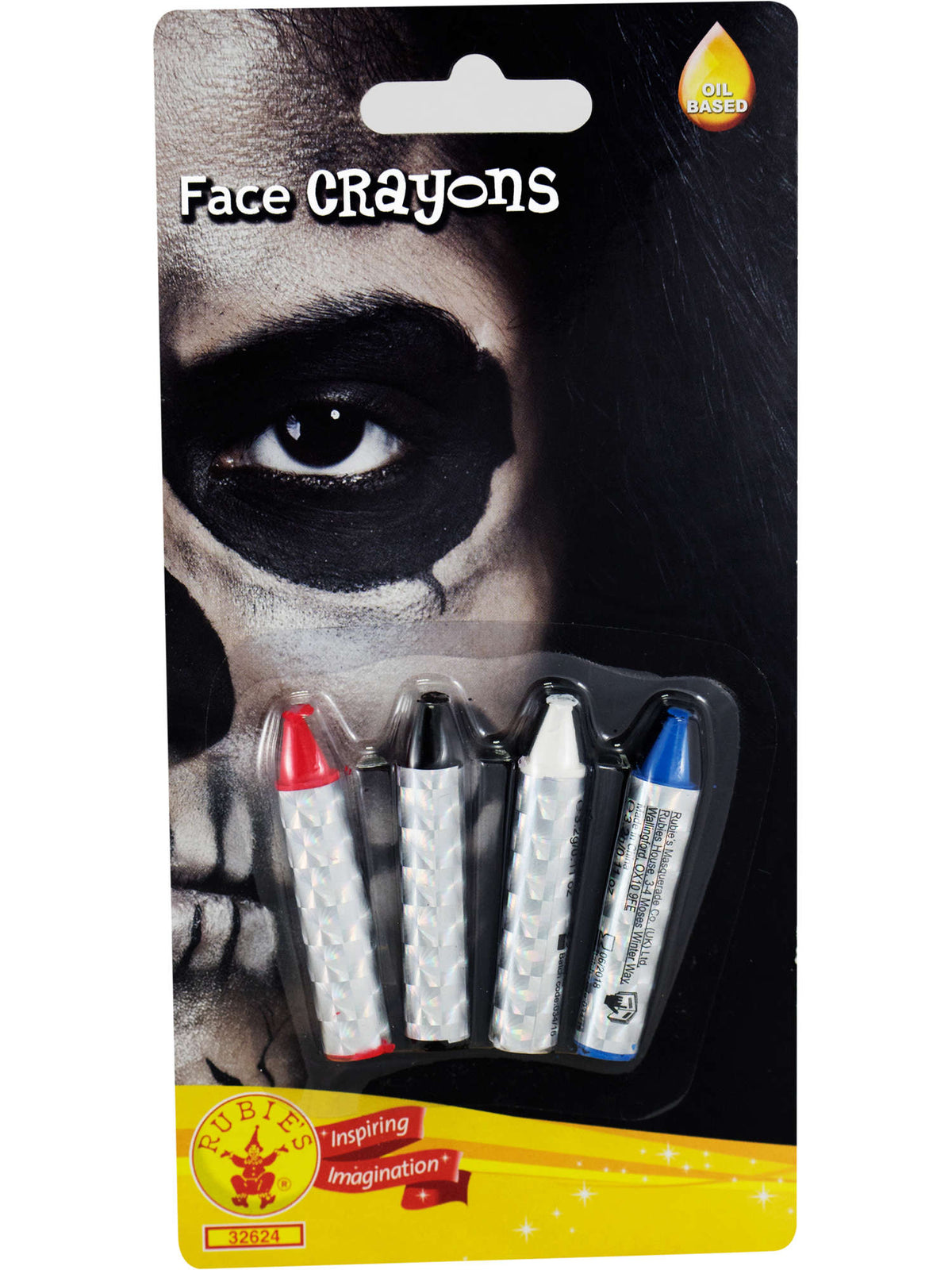 Rubies FACE CRAYONS-4STICKS Kostümzubehör