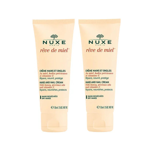 NUXE NUXE Rêve De Miel Hand- und Nagelcreme 2 x 50 ml Pflegecreme Nagelpflege
