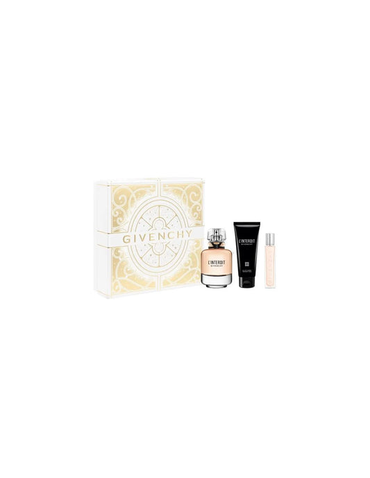 GIVENCHY GIVENCHY L'interdit Eau de Parfum 80 ml Körpermilch 75 ml Reise-Spray 12,5 ml Parfüm
