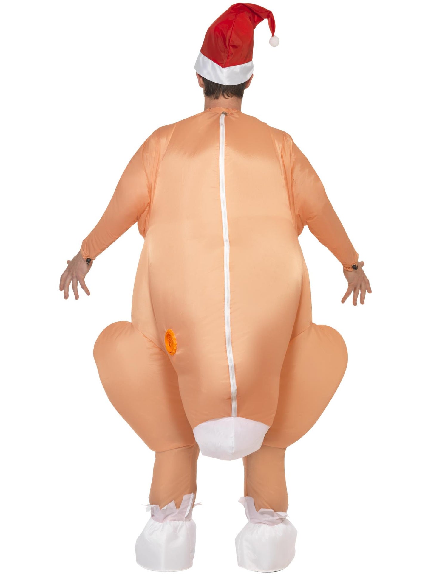 Smiffys COMEDY Inflatable Roast Turkey Costume, Nude CS für Unisex