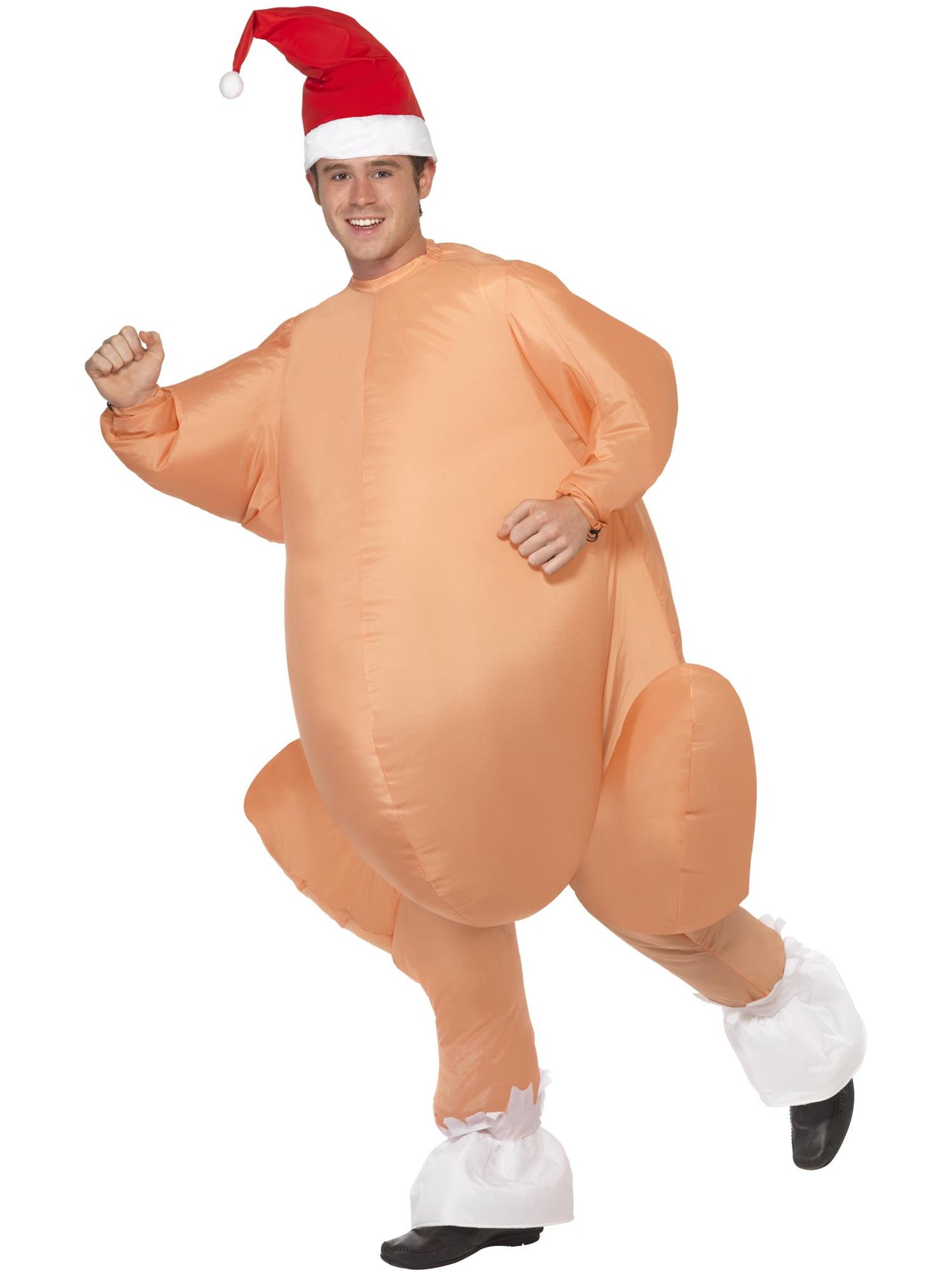 Smiffys COMEDY Inflatable Roast Turkey Costume, Nude CS für Unisex