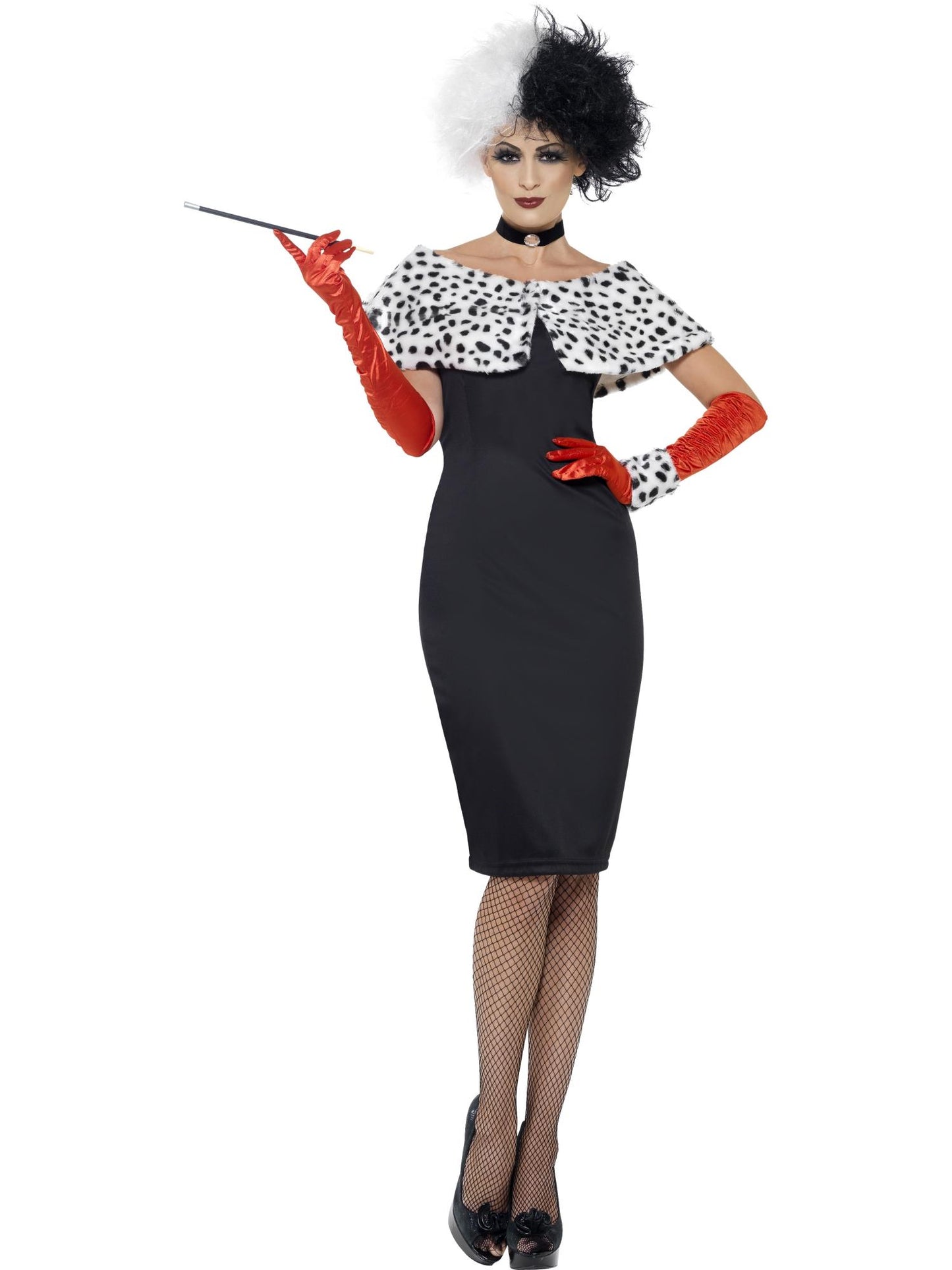 Smiffys STORYBOOK Evil Madame Costume, Black CS für Damen