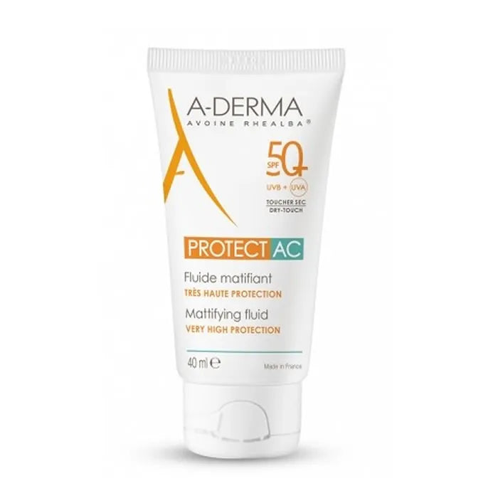 A-DERMA A-DERMA Protect AC Mattierungsflüssigkeit SPF 50+ 40 ml Sonnenschutzpflege Kosmetik