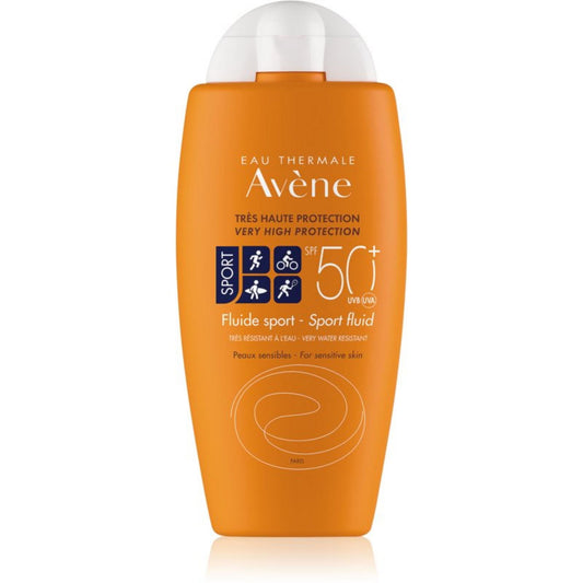 Avene Avene, Sport Fluid, Photo-Protecteur, Sonnenschutzfluid, Für Gesicht & Körper, SPF50+, 100 ml Regular