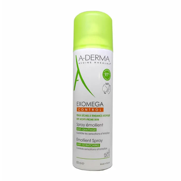A-DERMA A-DERMA Exomega Control Spray 200 ml Hautpflege Spray Kosmetik