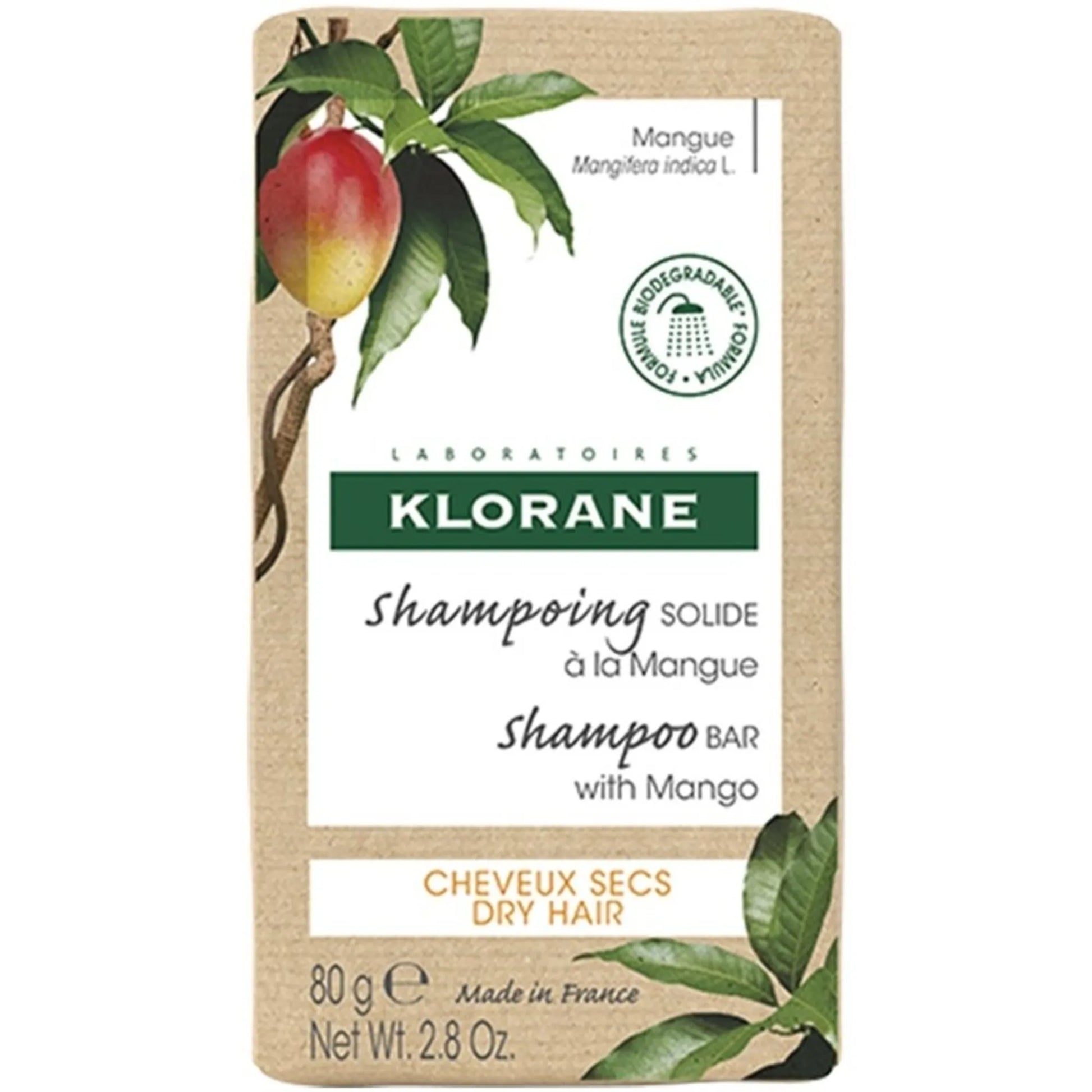 KLORANE KLORANE Mango festes Shampoo 80 g