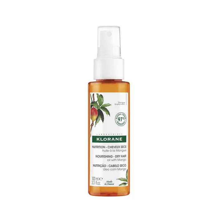 KLORANE KLORANE Mango Öl für trockenes Haar 100 ml Haarpflege