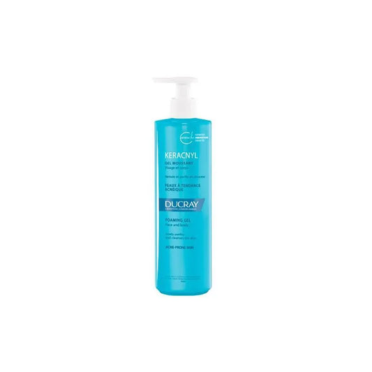 DUCRAY DUCRAY Keracnyl Schäumendes Gel 400 ml Reinigung für Gesicht und Körper Kosmetik