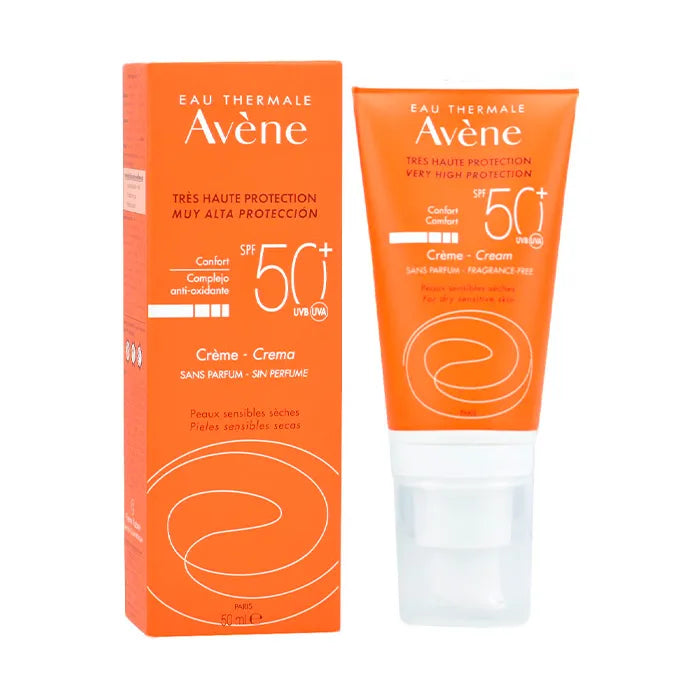 AVÈNE AVÈNE Unparfümierte Creme SPF 50+ Sonnenschutz 50 ml