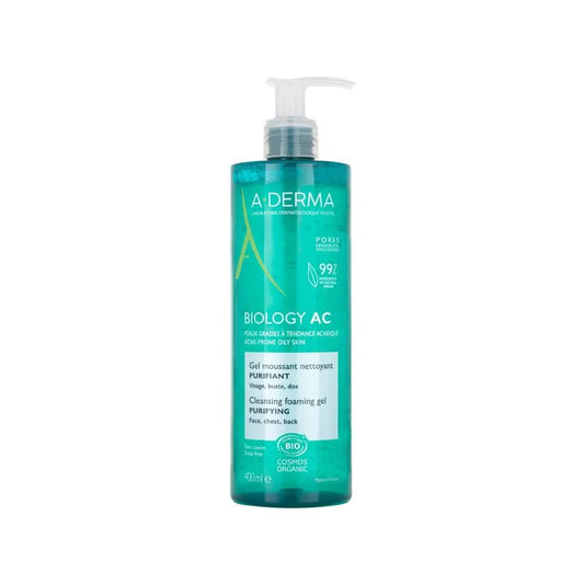 A-DERMA A-DERMA Purifying Reinigungsgel Biology AC 400 ml Gesicht und Hautpflege