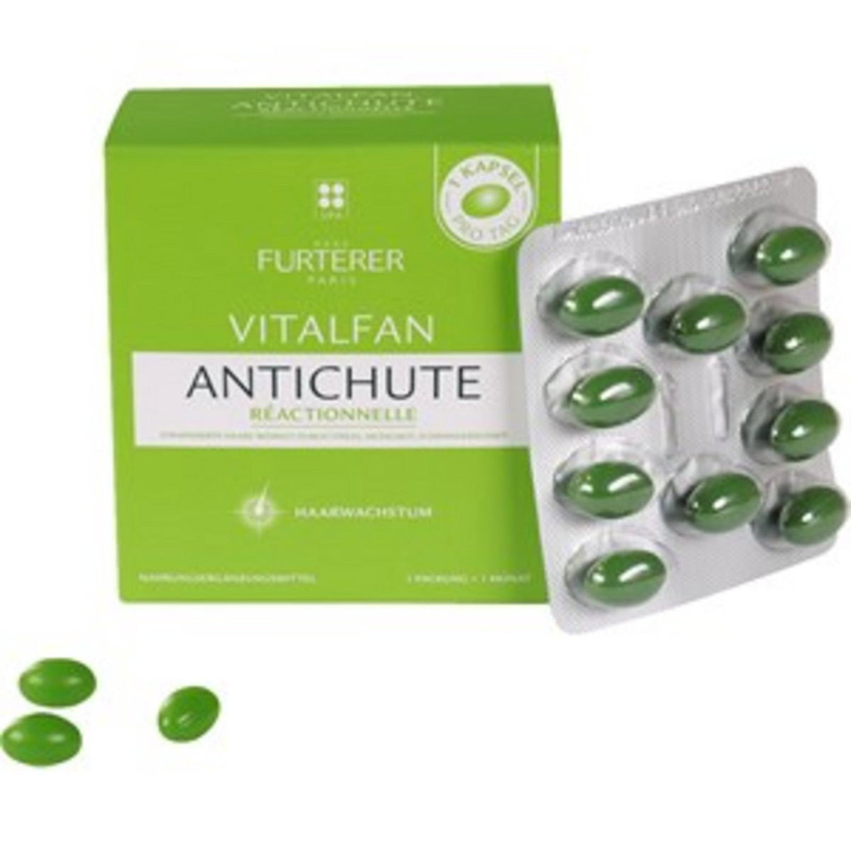 Rene Furterer, Vitalfan, Haarwachstum Vitamine, Stärkung, 30 stk