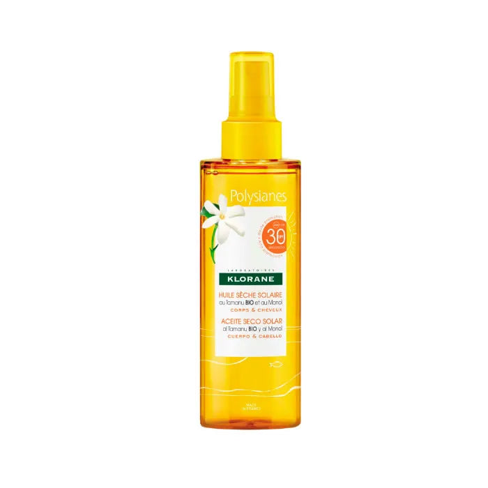 KLORANE KLORANE Polysianes Solar Trockenöl Sonnenschutz SPF 30 200 ml Kosmetik