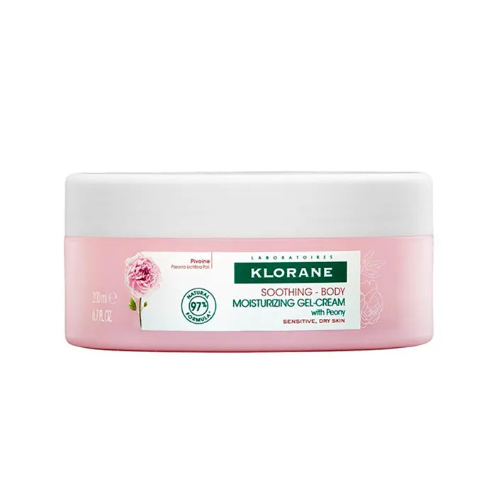 KLORANE KLORANE Pfingstrose Feuchtigkeitsspendende Gel-Creme 200 ml Gesichtspflege