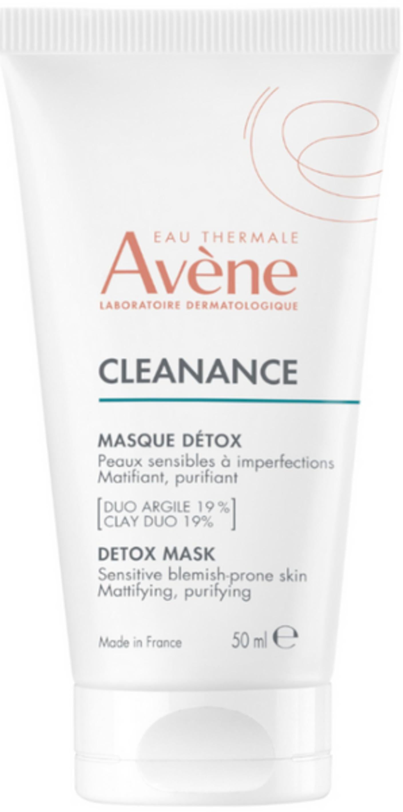 Avene Avene, Cleanance, Reinigung und Peeling, Tonerde-Maske, 50 ml Regular