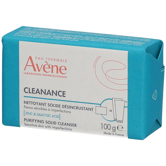 Avene Avene, Cleanance, Reinigung, Seifenstück, Für das Gesicht, 100 g Regular