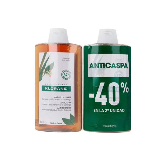 KLORANE KLORANE Duplo Shampoo Galanga 2 x 400 ml
