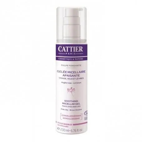CATTIER PARIS Cattier Paris Gel Micelar Calmante 200 ml Mizellen-Gel zur Reinigung Kosmetik