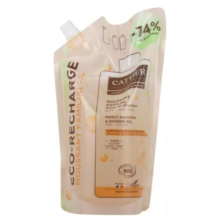 CATTIER PARIS Cattier Paris Cattier Gel Ducha Y Champu 1 L Rec Kosmetik