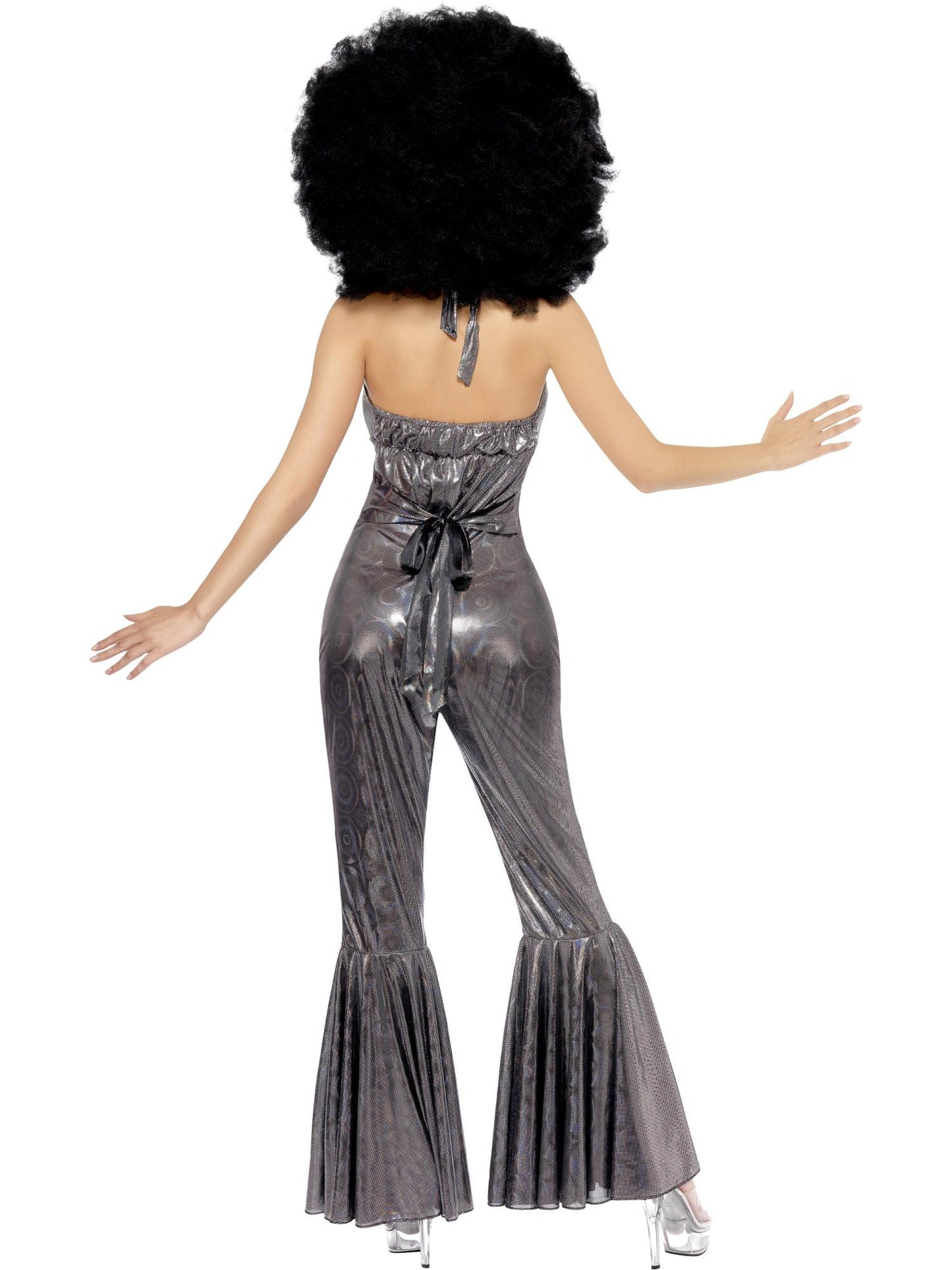 Smiffys Disco Diva Costume, Silver CS für Damen