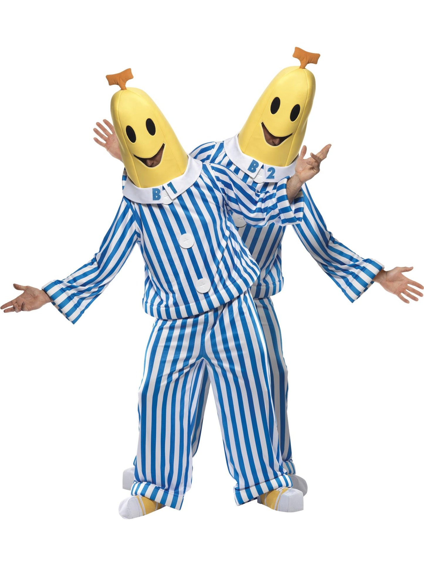 Smiffys COMEDY Bananas in Pyjamas Costume, Blue CS für Unisex