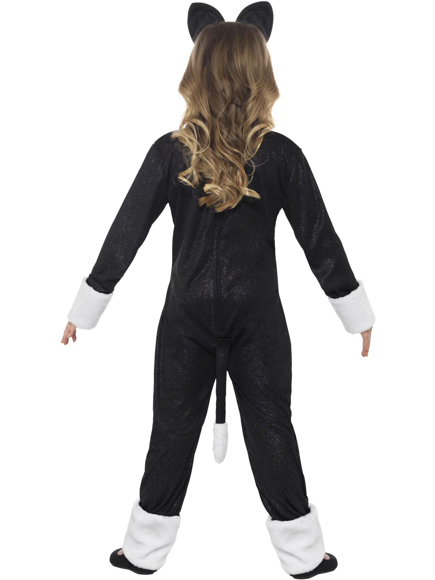 Smiffys Cool Cat Costume, Black CS für Mädchen
