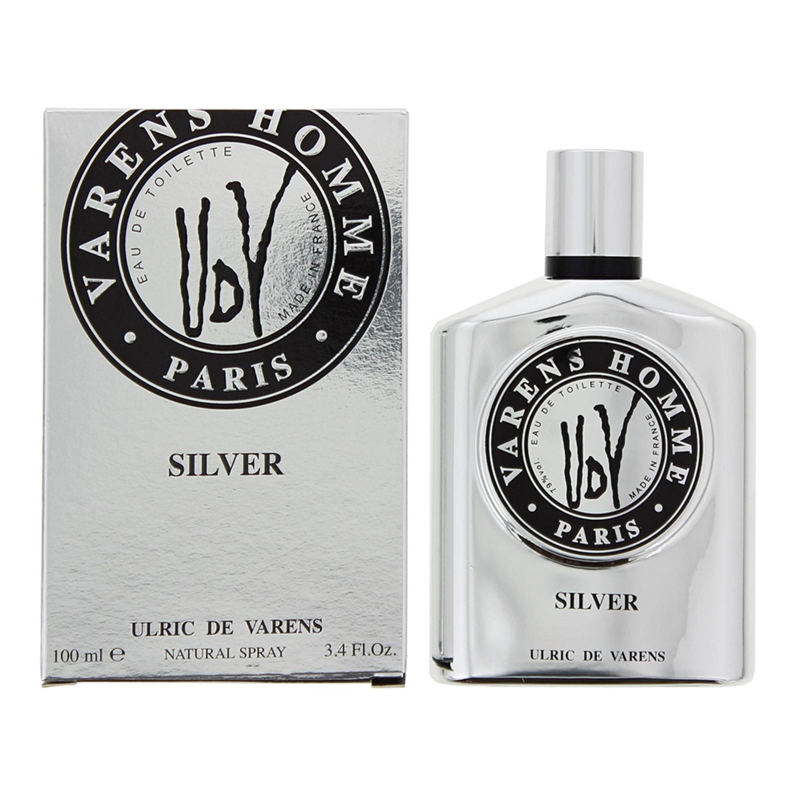 Ulric De Varens Ulric De Varens, UDV Silver, Eau de Toilette, Für Männer, 100 ml Regular