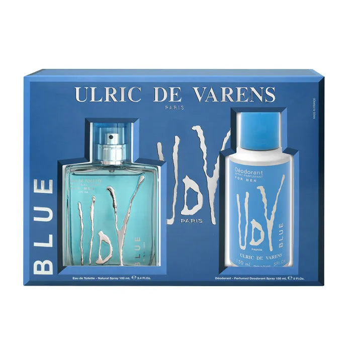 ULRIC DE VARENS ULRIC DE VARENS Blue Eau de Toilette Spray 100 ml 2er Set Parfüm