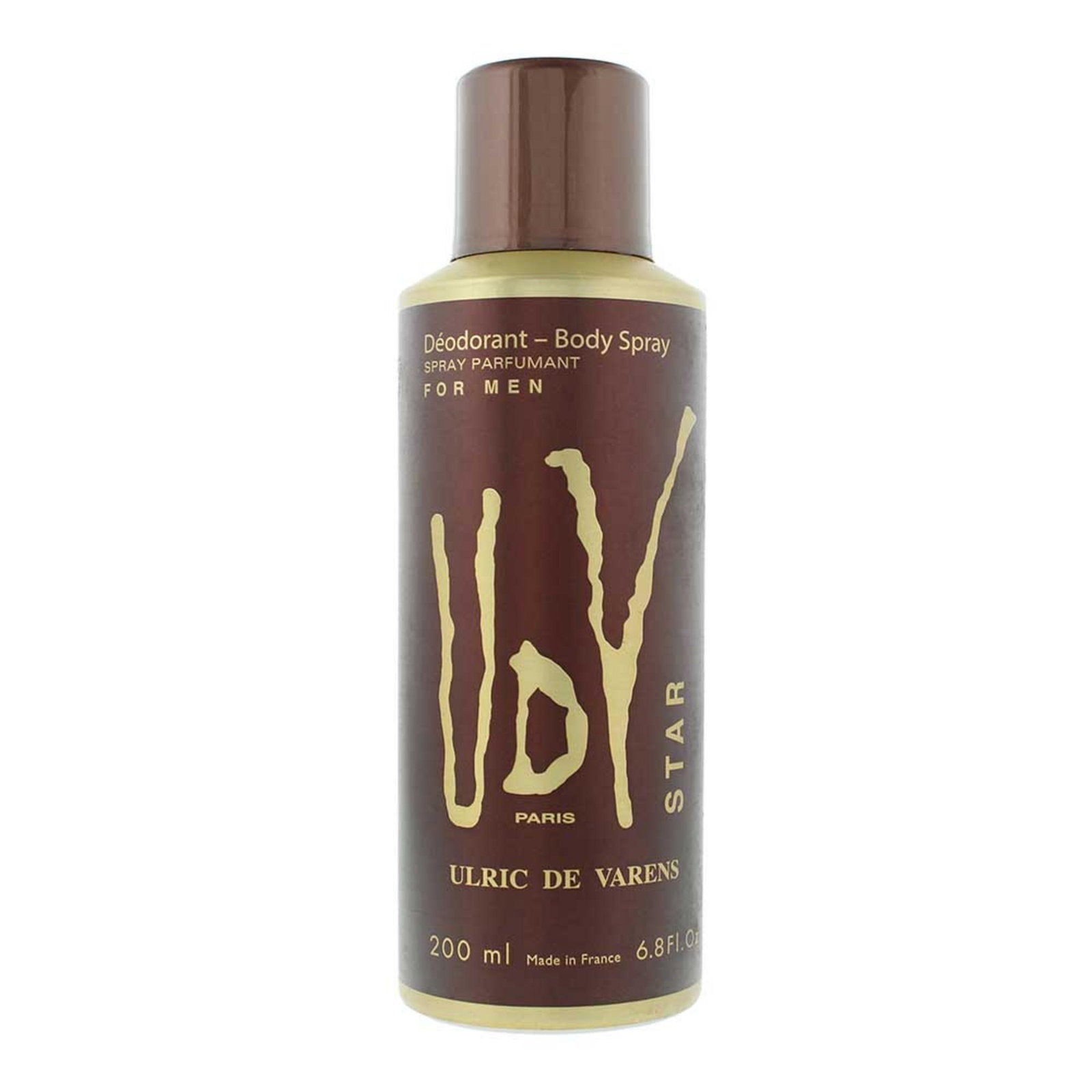 Ulric De Varens Ulric De Varens, Star, Duftspray, Für Männer, 200 ml Regular