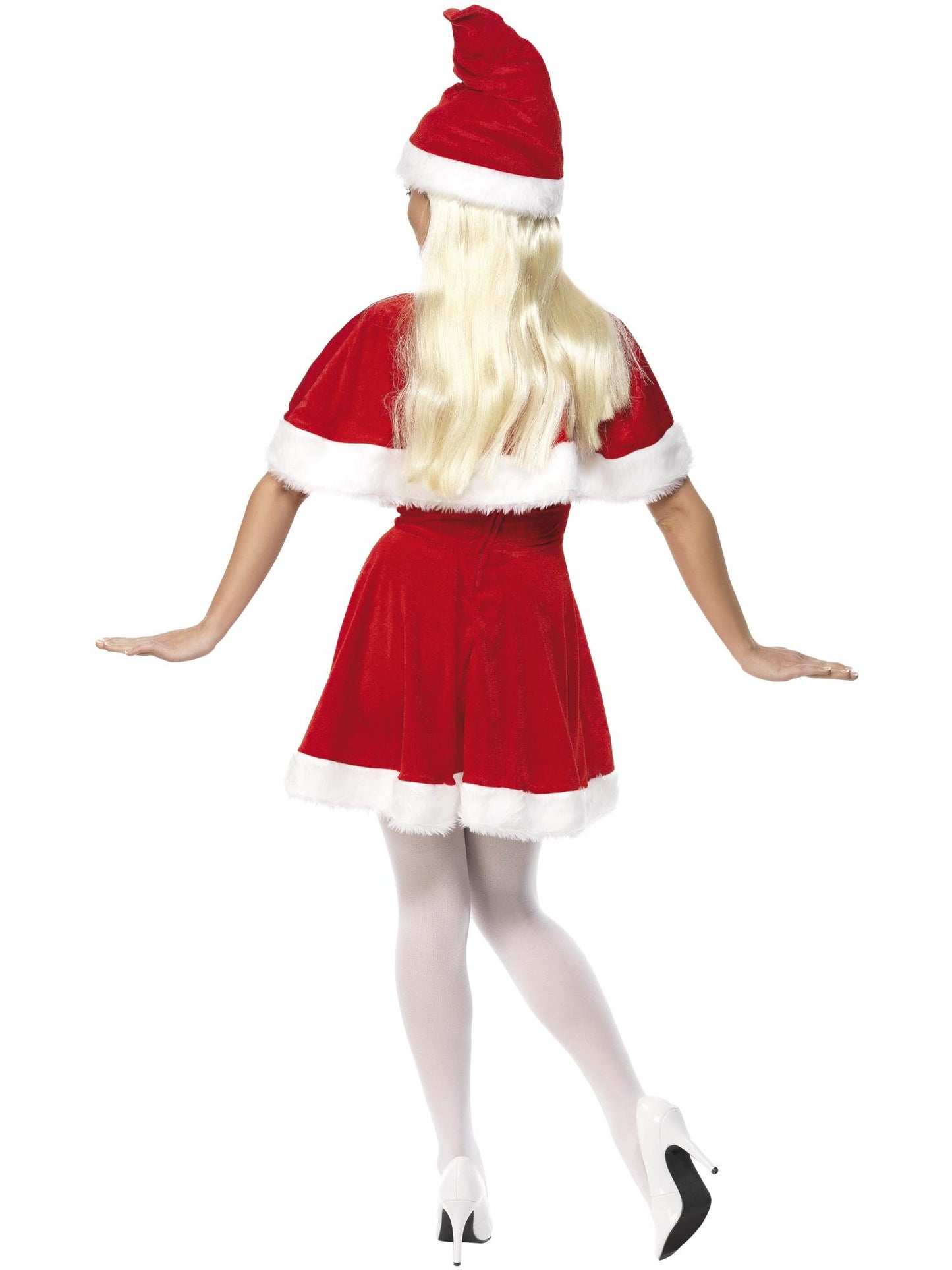 Smiffys Miss Santa Costume, Red CS für Damen