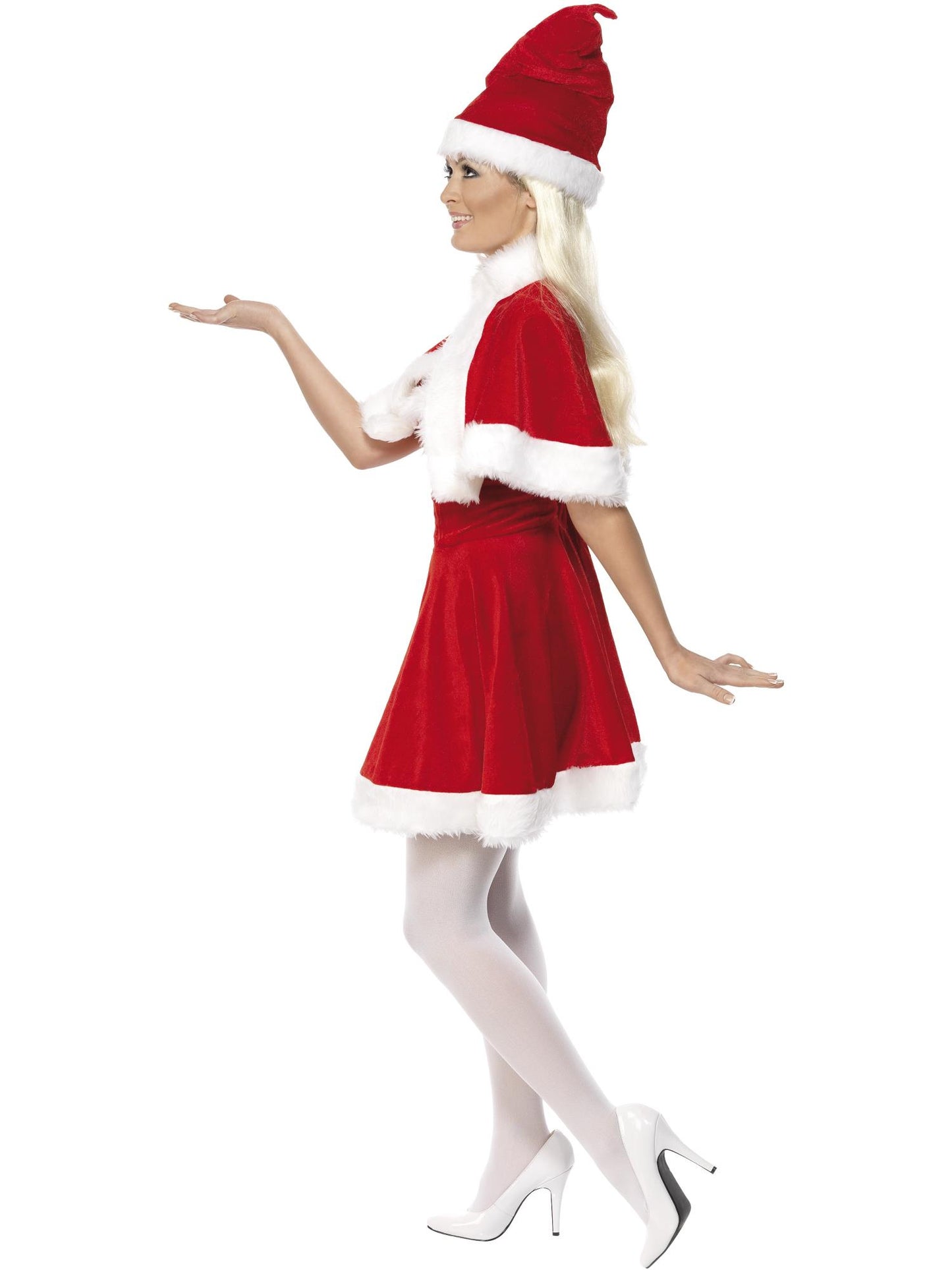 Smiffys Miss Santa Costume, Red CS für Damen