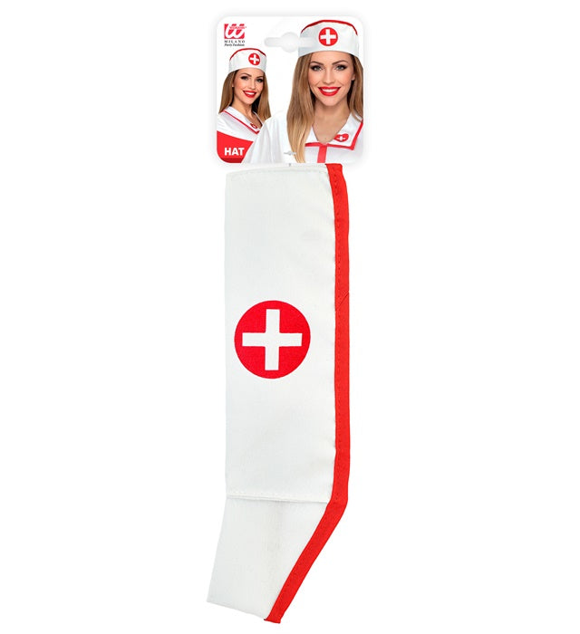 Klassische Krankenschwester Haube für Fasnacht Kostüm