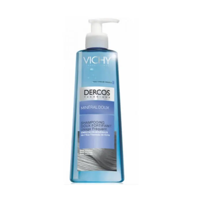VICHY VICHY Dercos Mineral Soft Shampoo 400 ml sanftes Shampoo für die Haarwäsche