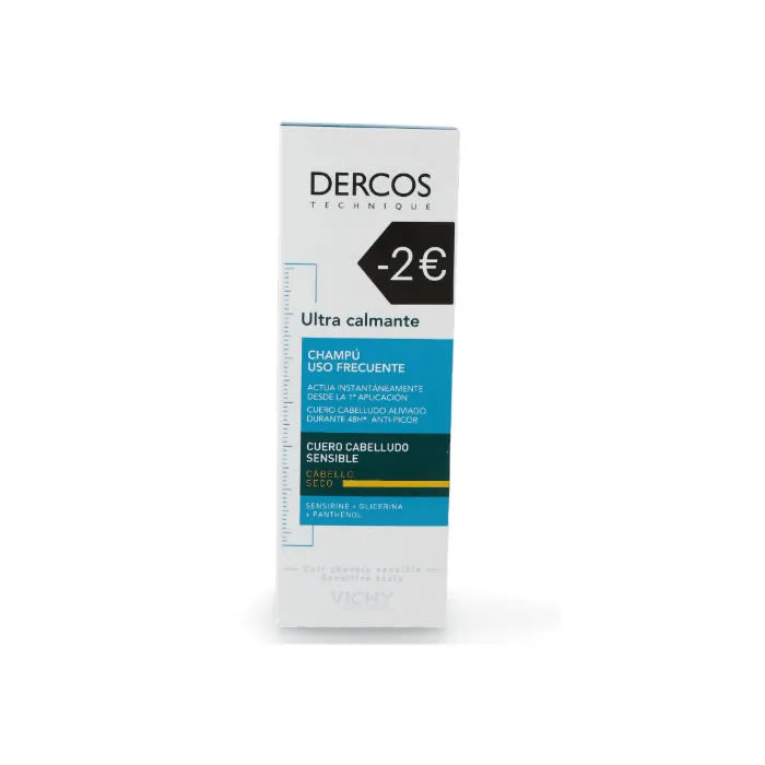 VICHY VICHY Dercos Ultra Soothing Shampoo für trockenes Haar 200 ml