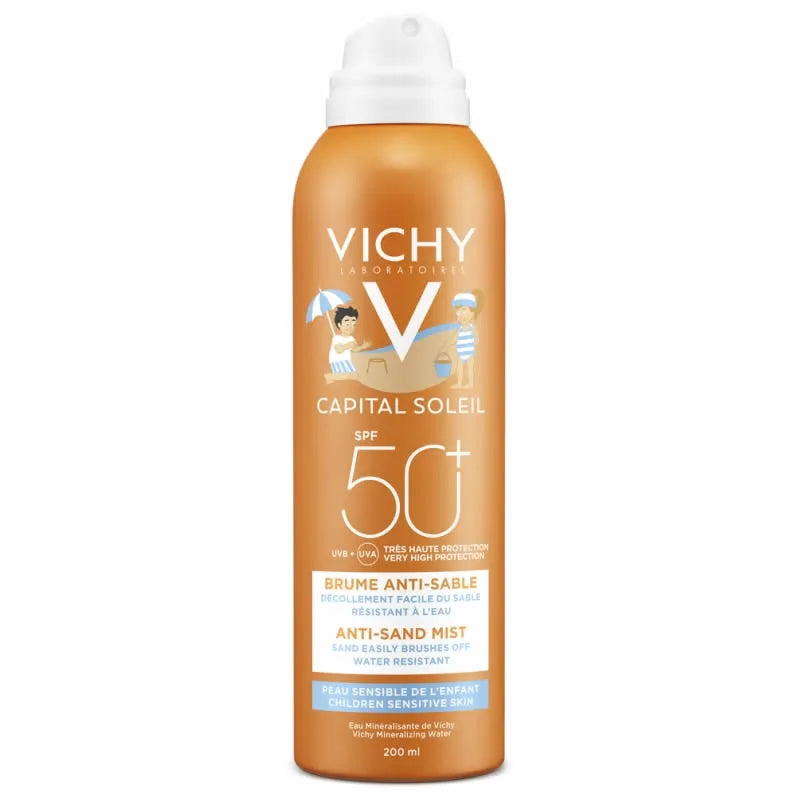 VICHY Vichy Capital Soleil Anti-Sand-Nebel für Kinder SPF 50 Sonnenschutz 200 ml Kosmetik