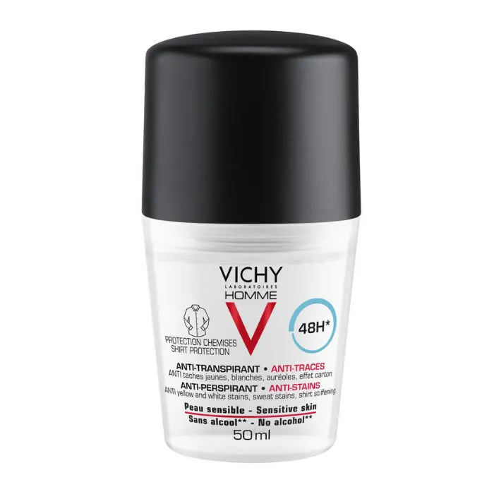 VICHY VICHY Homme Deodorant Anti-Transpirant Anti-Fleck für empfindliche Haut 50 ml
