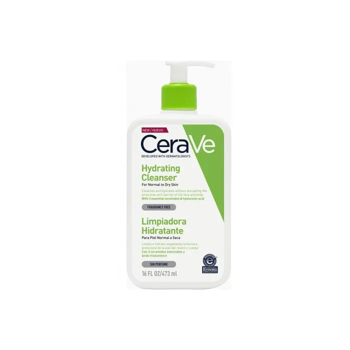 CERAVE CERAVE Feuchtigkeitsspendender Reiniger 473 ml Gesichtsreinigung Kosmetik